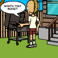  Barbecued Away