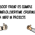 one good friend