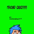 the friend quiz