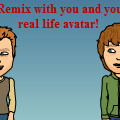 Real-Self and Avatar Remix