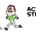 Active sticky
