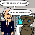 'When ET meets Bush'