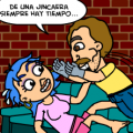 por poco...