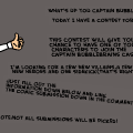 CAPTAIN BUBBLEBRAINS CONTEST