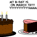 'Soon Happy B-day To Me'