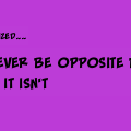 Opposite Day