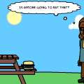 Unattended Hamburger