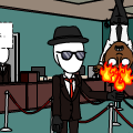 Slendermans army assault bank