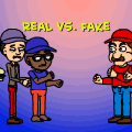 real vs. fake