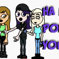 HA HA