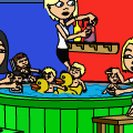 baby bath time