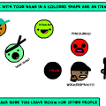Remix: Colored Shapey Things!