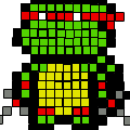8 Bit Raphael the Ninja Turtle