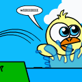 Quack. Quack.