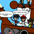 Pirates!  MEET JAWS  
