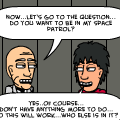 'Welcome to the Space Patrol!'
