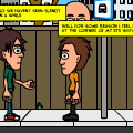 the bus stop 