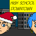 High school downtown