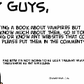 Vampire fun facts!