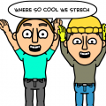 Theme of the Day: STRETCHING
