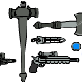more props (rubbish)