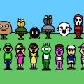 the mushroom kingdom