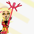 pink gurl w. stick