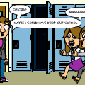 Bieber at school