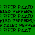 pickled peppers