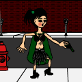 Felisa's dress contest entry