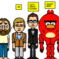 600 COMICS my buds helped