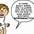 HOW TO MAKE A WORSE BITSTRIPS, GODDAMMIT!!!