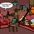 Peter Slacking Off