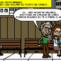 'O bebado no ponto de onibus'