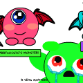 cute monster remix