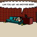 gilbert the drunk!