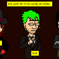 Evil vs Evil vs Evil