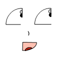 Anime face!!!:D