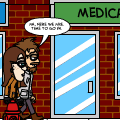 'Breaking in a new doctor'
