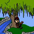 Twisted Oak And Water Meet