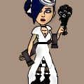 Retro Wedding Dress.