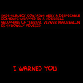Warning