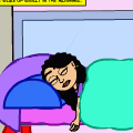 day after my sister's 18 b-day