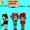 square headed people things.....