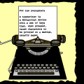 Typewriter (WHAT?)