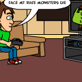 monster attack