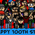 Happy 100th strip