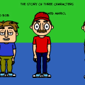 mario, luigi, and bob