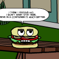 Unattended Hamburger