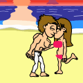 me and her